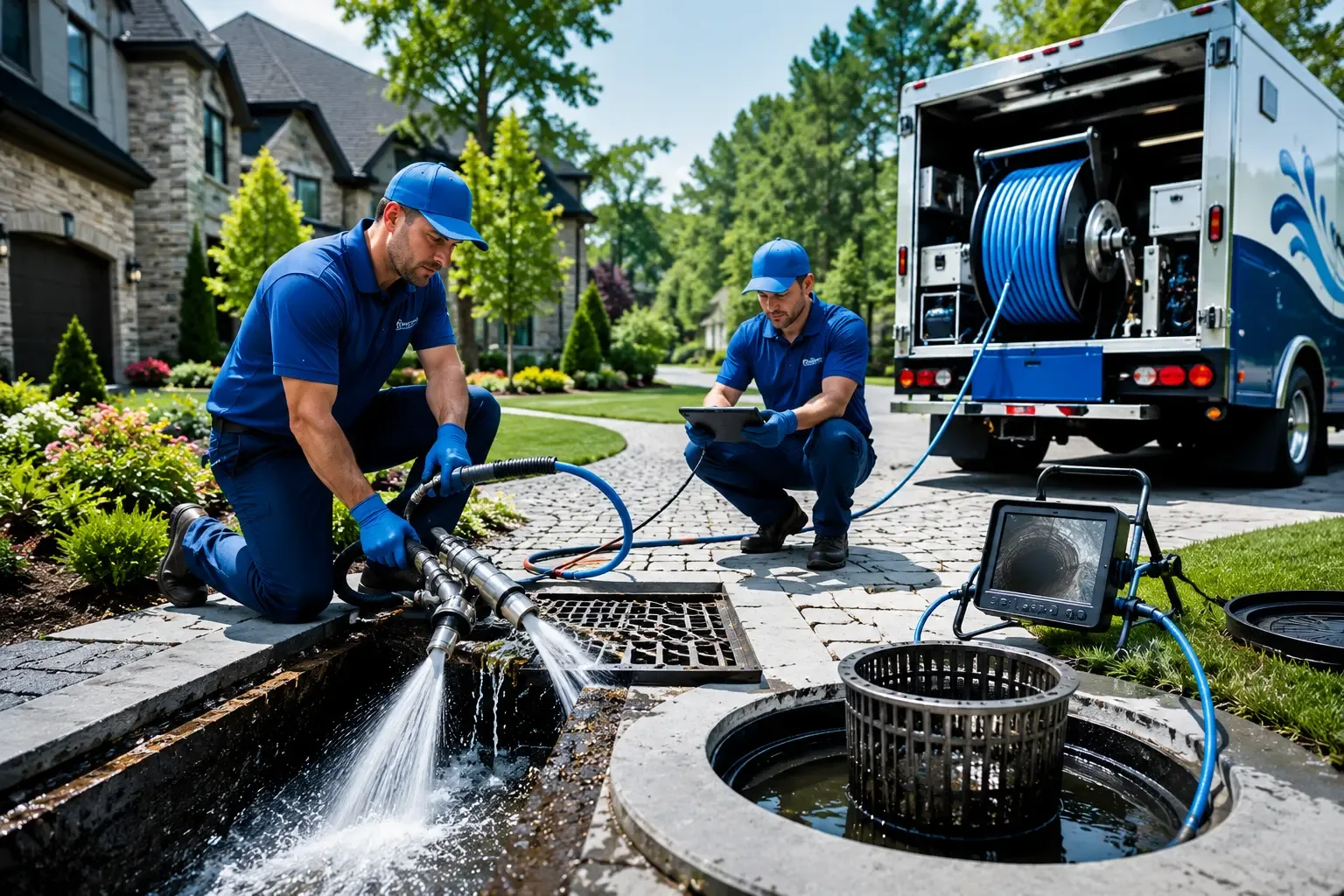 Local outdoor drain cleaning professionals in Port Crane, NY